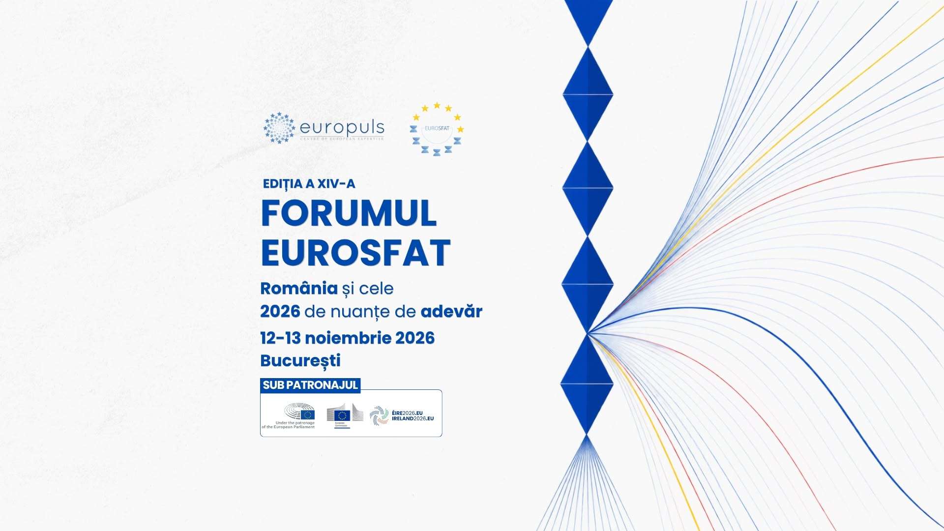 Forumul EUROSFAT 2026: Guy Verhofstadt va discuta despre viitorul democrației la București