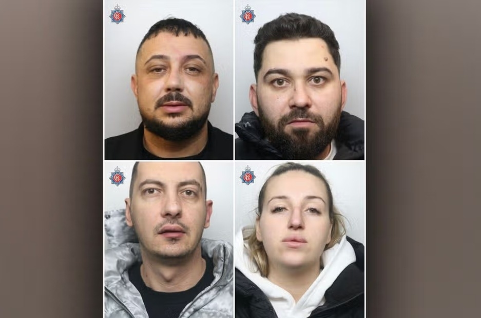 Condamnări dure în Anglia: patru români, pedepse de până la 25 de ani pentru trafic de persoane