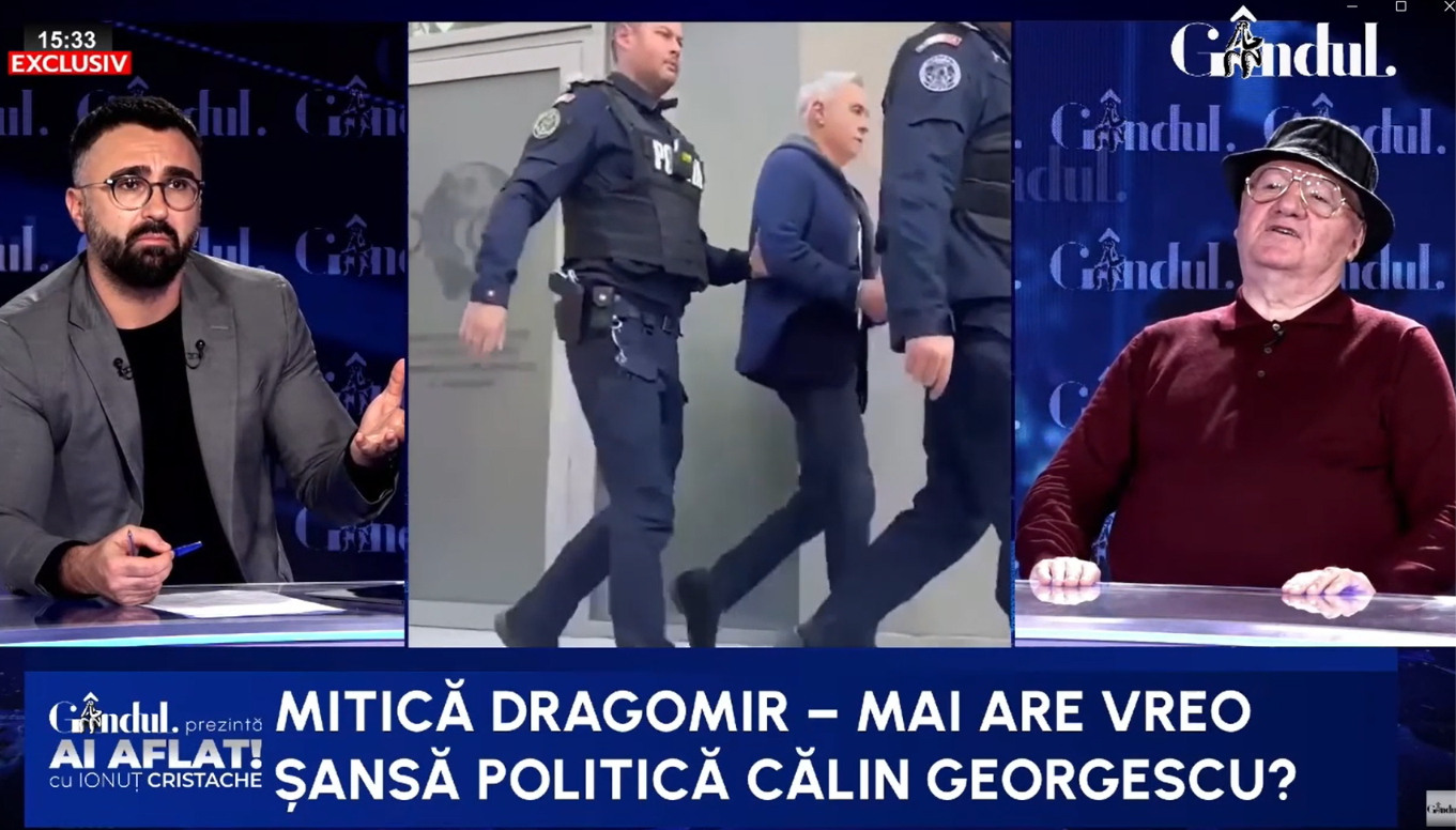 Dumitru Dragomir: Dacă Călin Georgescu este ținut arestat o lună, va deveni președinte