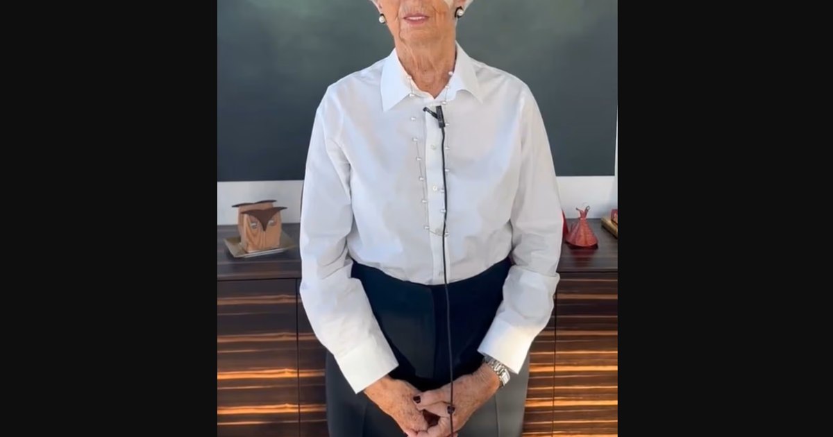 Christine Lagarde explică prezența plasturilor pe față după o intervenție pentru cancer de piele