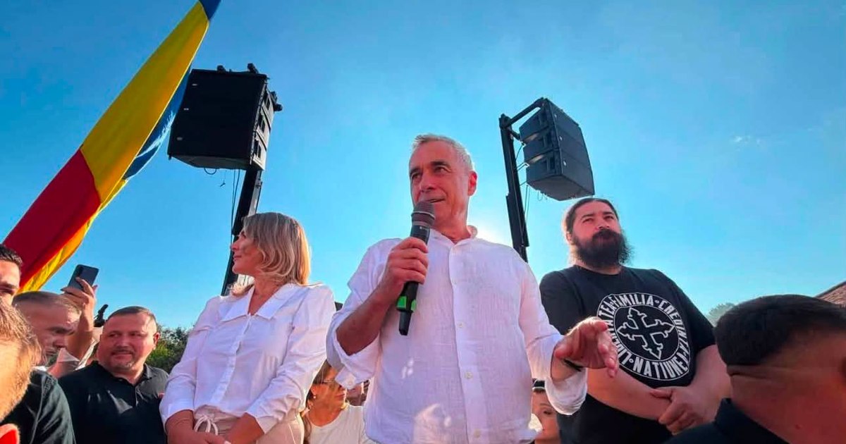 Călin Georgescu a susținut un discurs la Oradea, negând că se află în campanie electorală