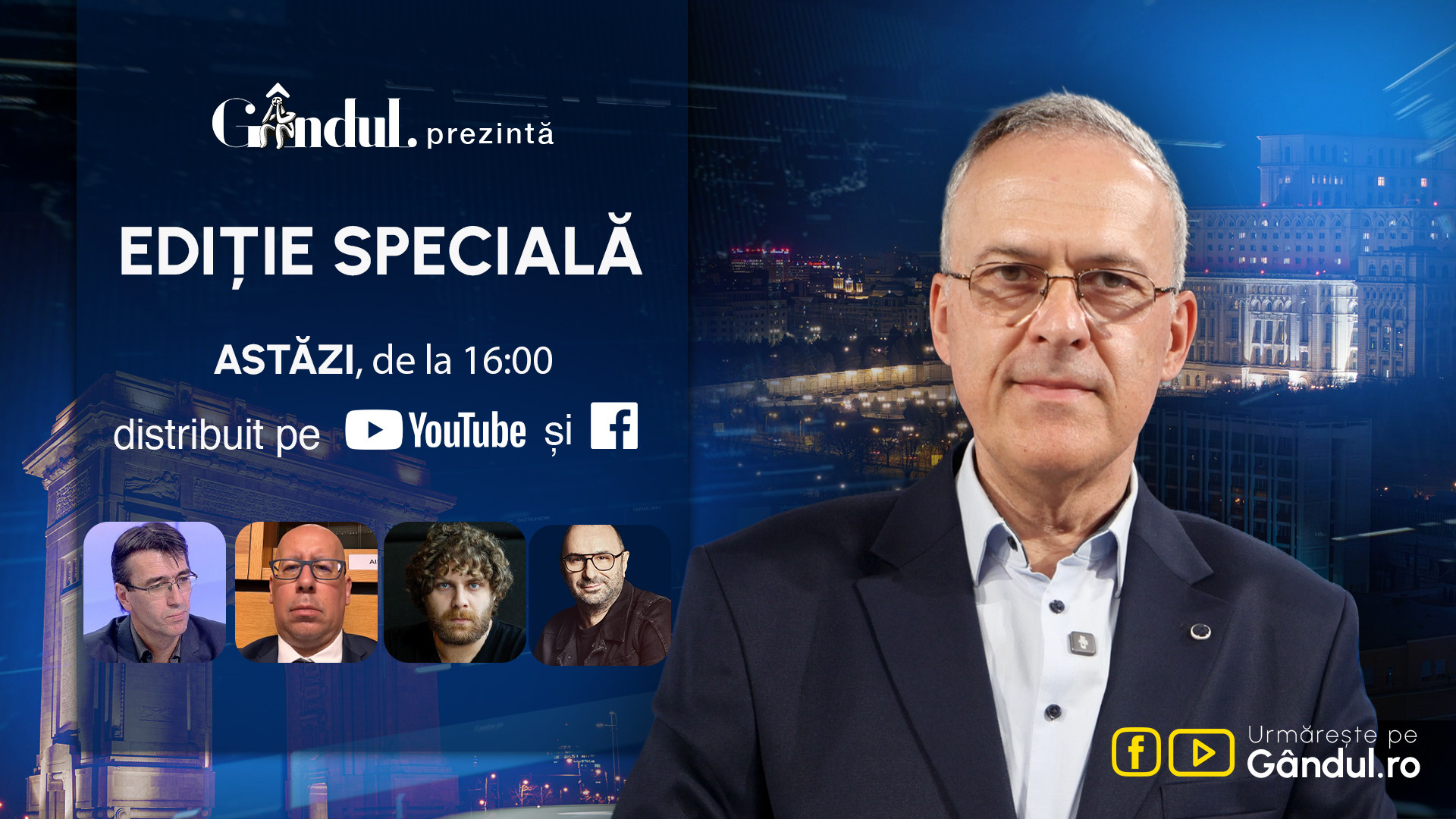 Cazul Călin Georgescu este analizat în emisiunea Subiectul Zilei cu Răzvan Dumitrescu