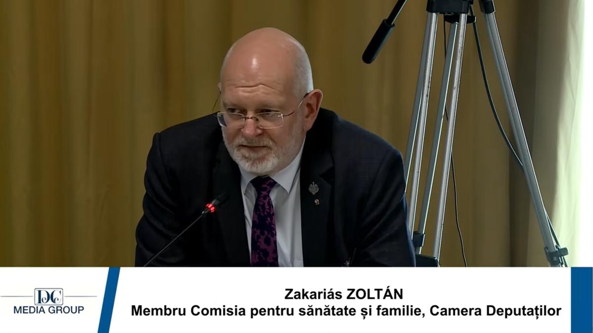 Sănătatea publică trebuie tratată ca o problemă de siguranță națională, propune Zakarias Zoltan