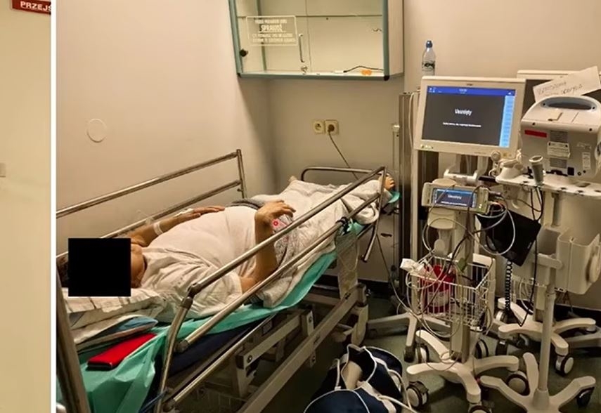 Tragedie în Polonia: o pacientă a murit după ce a așteptat 46 de ore într-o magazie medicală