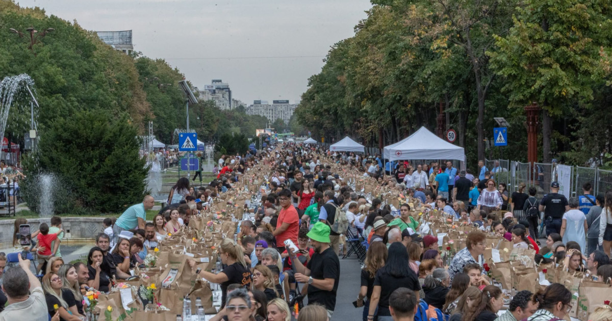 Recordul Guinness de la București a strâns peste 100.000 de euro pentru construcția unui spital de psihiatrie pediatrică