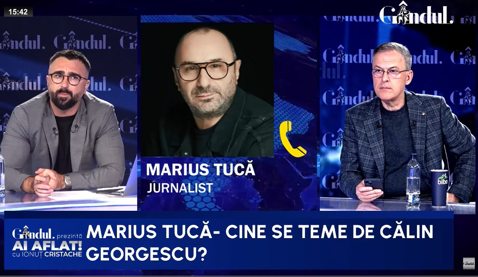 Marius Tucă: Se încearcă o conexiune între arestarea lui Bogdan Peșchir și dosarul lui Călin Georgescu